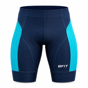 Ensemble de maillot et short de cyclisme pour homme, rembourré, fermeture éclair intégrale, respirant, uniforme de vélo pour la course sur route et l'entraînement - Product Image 3