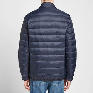 Chaquetas Acolchadas con Cuello Alto y Logotipo Personalizado, Chaqueta de Invierno con Capucha para Hombre, Abrigo Acolchado con Cierre para Otoño - Product Image 6