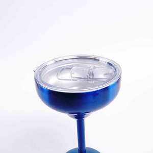 Verre à martini sans pied en acier inoxydable personnalisé, gobelet isotherme de qualité supérieure pour cocktails, idéal pour les fêtes et les margaritas - Product Image 5