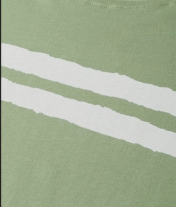 T-shirt décontracté sans col à manches courtes vert uni pour homme, tricoté 100% coton, écologique, idéal pour l'été - Product Image 4