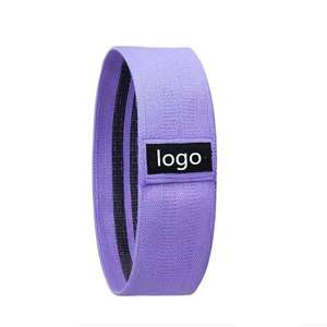 GAF 2025 Customize Fabric Heavy Resistance Non-Slip Elastic Resistance <b>Bands</b> Set 3 Hip Circle Gym Fitness Booty Leg Butt Custom - Product Image 4