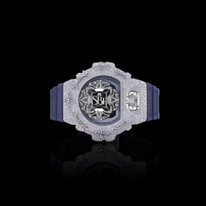 Best Quality Customized Stylish Elegant Luxury <b>Automatic</b> Rose Gold Moissanite Diamond Hip Hop Watch Available for Export Price - Product Image 2