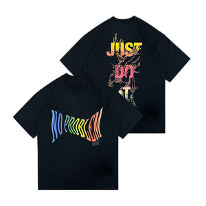 Camiseta de Manga Larga de Algodón 100% OEM, Impresión Digital DTG Personalizada con Tela de la Mejor Calidad - Product Image 5