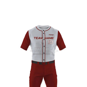 Uniforme de baseball fabriqué au Pakistan, design personnalisé, vêtements de sport, vente en promotion, uniforme de baseball à vendre - Product Image 4