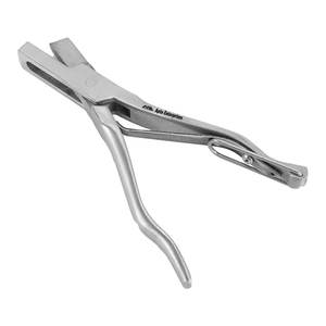 Herramienta Reutilizable de Aluminio en Forma de V de 8.75 Pulgadas para Identificación Animal, Herramienta para Marcar Orejas de Ganado, Cerdos, Cabras, Corderos y Ovejas con Etiqueta para la Oreja - Product Image 1