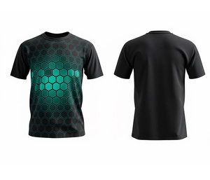 T-shirt de sublimation coupe athlétique pour l'entraînement sportif |   Tailles pour hommes, femmes et jeunes |   Vêtements de sport légers et à séchage rapide - Product Image 5