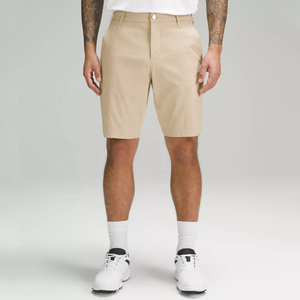 กางเกงขาสั้นผ้าแคนวาสลำลองสำหรับเล่นบาสเก็ตบอล แห้งเร็ว กันลม เอวสูง มีเชือกผูก ผลิตในปากีสถาน ปรับแต่งได้ 100% - Product Image 4