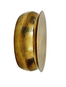 โต๊ะกาแฟอะลูมิเนียมทันสมัย ดีไซน์ลายตอก  รักษ์โลก ทนทาน  ตกแต่งสไตล์โบราณ สำหรับห้องนั่งเล่นและคาเฟ่ - Product Image 3