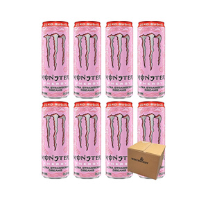 Pack Original Monster Ultra Strawberry Dreams (12x500ml) - Boisson Énergisante Sans Sucre Premium en Gros - Product Image 4