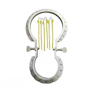 Anillo retractor quirúrgico Lone Star con 10 ganchos, juego de instrumentos para cirugía general - Product Image 4