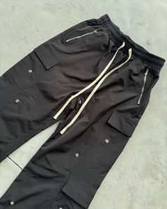 Pantalones Cargo de Nylon para Hombre, Pantalones Cortavientos Holgados con 8 Bolsillos, Pantalones Cargo Tácticos con Remaches, Logotipo Personalizado - Product Image 3