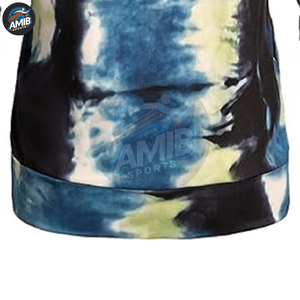 Sweat-shirts à capuche tie-dye pour hommes, en tissu polaire, avec logo personnalisé, en coton mélangé de haute qualité, en vente. - Product Image 4