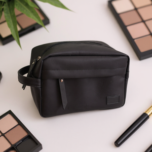 Bolsa de Maquillaje de Yute Ecológica con Logotipo Personalizado, Bolsa de Almacenamiento de Cosméticos Natural - Product Image 1