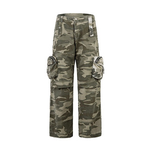 Breathable Softshell Hunting <b>Pants</b> Custom Outdoor Waterproof Cargo Camo <b>Pants</b> for Men - Product Image 2