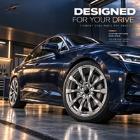 Jantes forgées à cinq branches, 18-22 pouces, argentées avec anneau foncé, 5x112 5x114.3 VIW-149 pour BMW Audi Mercedes-Benz