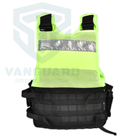 Gilet de sécurité tactique réfléchissant haute visibilité personnalisé en maille Molle, vêtement de travail de protection individuelle, uniforme de patrouille