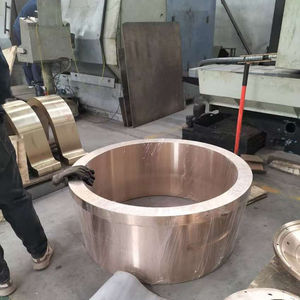 <b>Copper</b> Flanged Bearings Kapashan Brand Long Life <b>Ore</b> Mining Use Drill Sleeve for Crusher Machine Parts Textile Printing - Product Image 3