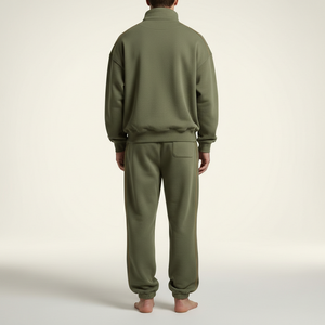 Conjunto Deportivo de Algodón Premium, Sudadera y Pantalones Jogger Personalizados, Fábrica de Ropa Personalizada al Por Mayor - Product Image 3