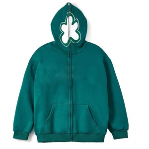 เสื้อฮู้ดดี้คุณภาพสูงแบบมีฮู้ดสองชั้น ยูนิเซ็กส์ แฟชั่นสตรีทลำลอง ผ้าหนา เสื้อฮู้ดดี้สำหรับฤดูหนาว รับผลิตแบบ OEM ODM จากโรงงาน - Product Image 3