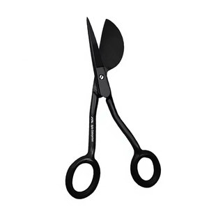 Tijeras de Pico de Pato Negras de 6 Pulgadas, Manuales, con Certificación CE, para Reparación de Alfombras y Pisos, Tijeras de Precisión de Grado Alemán para Tapicería - Product Image 6