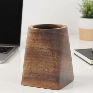 Porte-stylos en bois de haute qualité, très demandé, pour bureau, organisateur de bureau unique pour la maison et le bureau, à bas prix - Product Image 1