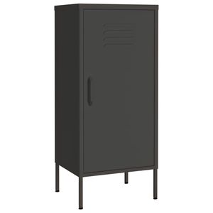 Armoire de rangement en acier 16.7 "x 13.8" x 40 "Anthracite pour l'organisation de la maison - Product Image 2