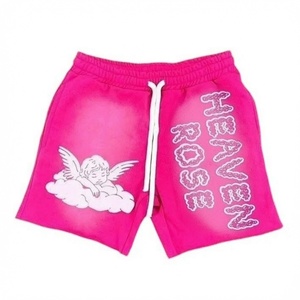 Custom High Quality <b>Men</b> Fleece <b>Sweat</b> <b>Shorts</b> OEM Cotton Summer Casual Quick Dry Breathable Drawstring Waist Fitness Sports <b>Shorts</b> - Product Image 3