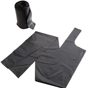 Bolsa de Basura para Cocina con Asas, Bolsa de Basura Doméstica de Tamaño Pequeño, HDPE LDPE, a Prueba de Fugas, Resistente, Fácil de Transportar, Bolsa de Residuos Desechable - Product Image 2