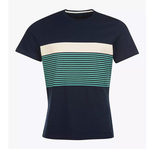 เสื้อยืดผ้าฝ้ายสำหรับผู้ชายสไตล์ลำลอง ใส่สบาย ระบายอากาศได้ดี ทรงหลวม แฟชั่นแนวสตรีทสุดเทรนดี้ แขนสั้น - Product Image 2