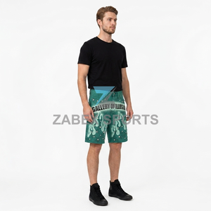 Pantalones Cortos de Mezclilla Rosa Lavada Personalizados para Hombre, Adornados con Cristales, Transpirables, Ecológicos, de Primera Calidad, Estilo Urbano, de Algodón, Casuales - Product Image 6