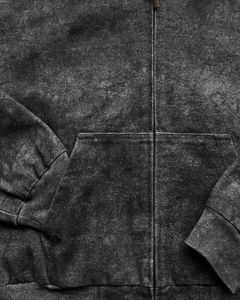 New Distress Winter <b>Workers</b> Workwear Jeans <b>Jacket</b> Heavyweight Denim Hoodie Work <b>Jacket</b> With Hood Sherpa Lined Winter <b>Jacket</b> - Product Image 6