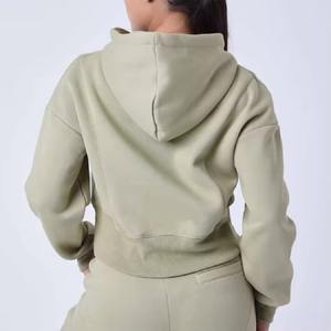 Conjunto Deportivo de Yoga para Mujer, Otoño/Invierno, Ecológico, de Algodón Estampado, Chaqueta Informal para Correr y Hacer Ejercicio, Corte Regular - Product Image 4