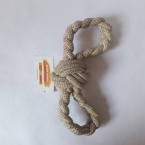Top Trending High Quality <b>Ring</b> Shaped Rope Cotton/Jute Dog Toys Top Indian Supplier Wholesale Manufacturer Saman Exports - Product Image 5