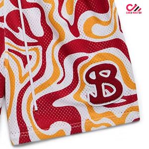 Nouveaux shorts de rugby pour hommes personnalisés par sublimation, shorts unisexes avec poches, 100% polyester, shorts de rugby - Product Image 3