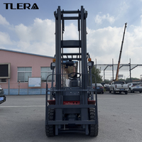 Chariot élévateur diesel 2T 2.5T 3T 3.5T 5T Euro 5 Moteur Kubota Mât à levage élevé Pneu pneumatique Chariot élévateur diesel industriel de chargement