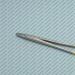 Porte-aiguille chirurgical allemand de qualité TC Derf, 4,75 pouces, manuel, en acier inoxydable, instrument chirurgical certifié CE - Product Image 4
