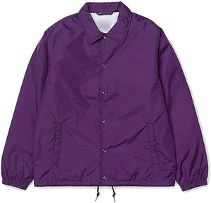 Women's Black <b>Coach</b> Shirt Jacket Windproof Turn-down Collar Casual Spring Outerwear Regular Fit Polyester <b>Coaches</b> Jacket Women's - Product Image 4
