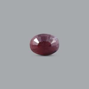 Natural Oval Faceted Ruby Loose Gemstone 10.9 Carat Red for Fine Jewelry - Product Image 2