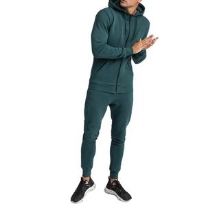 Sudadera con capucha personalizada para hombre, traje de chándal informal de manga larga, conjunto de dos piezas, para invierno - Product Image 1