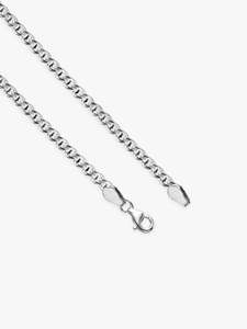 Cadena Clásica de Plata para Él Hecha con Plata Pura 925, Joyería Elegante para Uso Diario, Regalo para Hombres y Mujeres, Hecha a Mano - Product Image 5