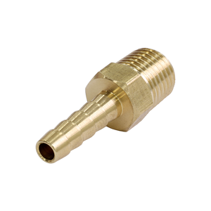 Brass Air <b>Hose</b> Barb Fittings with <b>1</b>/8 <b>1</b>/4 3/8 and <b>1</b>/2 <b>Inch</b> Threaded Connections for Pneumatic Systems - Product Image 4