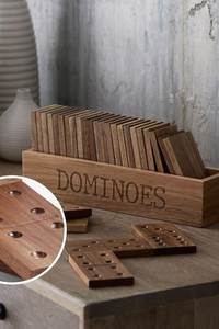 Juego de dominó portátil, mini tablero de dominó para niños, adultos, entretenimiento familiar - Product Image 4