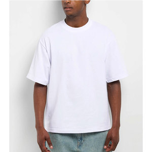 T-shirts épais 7,5 oz en gros, style Shaka Wear, t-shirts streetwear oversize vierges, couleur unie, pour marque privée, en vrac - Product Image 2