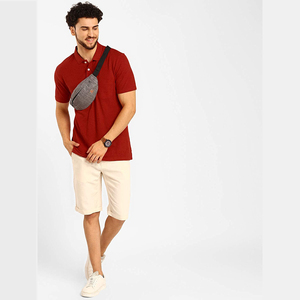 Camisa Oxford Informal de Verano Unisex de Manga Larga, Cuello Clásico, Corte Ajustado, Colores Personalizables, Tallas Grandes - Product Image 3