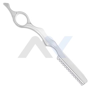 Ciseaux de coiffure professionnels en métal de 7 pouces, outil avancé d'éclaircissement et de coiffage pour barbiers, salons et usage domestique, couleur personnalisée, logo laser - Product Image 3