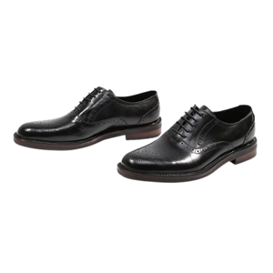 Zapatos Híbridos Formales e Informales de Cuero para Hombre, Punta Redonda, Estilo Ejecutivo, para Distribuidores Globales - Product Image 1