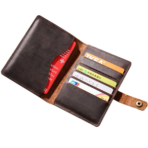 Wholesale RFID Blocking Cowhide Leather Wallet Custom Logo Secure RFID Leather Bifold Wallet Front Pocket Card Holder - Product Image 6