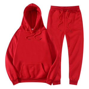 Conjunto de chándal de algodón personalizado, chándales personalizados con logotipo, chándales al por mayor para ropa urbana estadounidense, pedido al por mayor de fábrica - Product Image 1