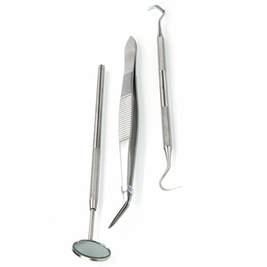 Dental Surgical Practice Instruments Set Reusable Stainless Steel Tools for Examination Treatment and Clinical Applications - Product Image 4