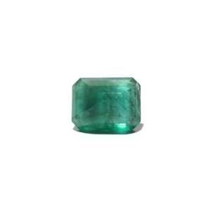 Natural Zambian Emerald 10.7 Carat Loose Gemstone Emerald Cut for Fine Jewelry - Product Image 2